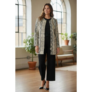 Zara Women  Snake Print Jacket  Size: Medium